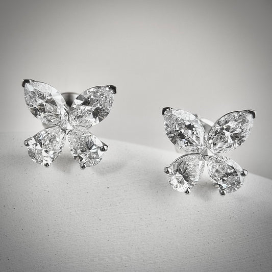 Butterfly Earrings | 3.20 ctw